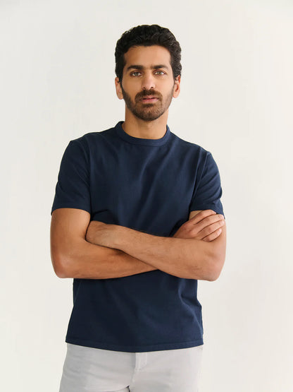 Heavy Short Sleeve Tee Blue
