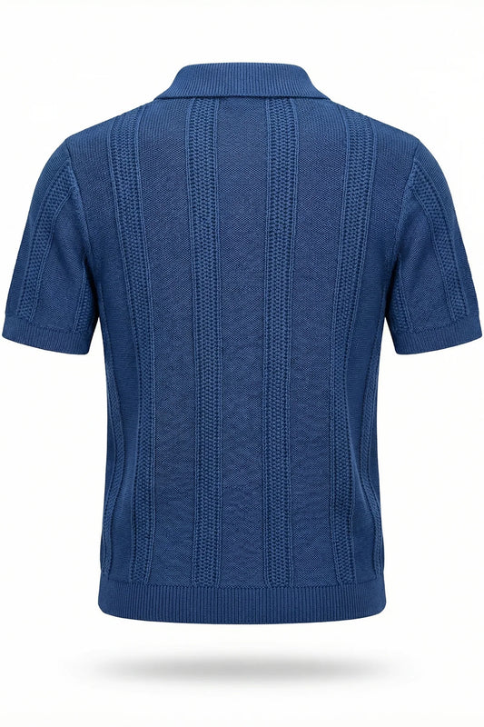 Corvin Polo T-shirt- Blue