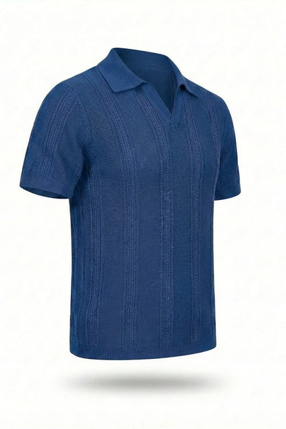 Corvin Polo T-shirt- Blue