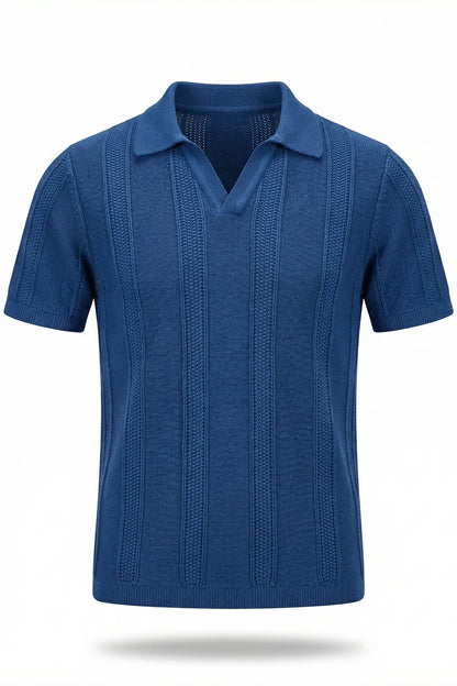 Corvin Polo T-shirt- Blue