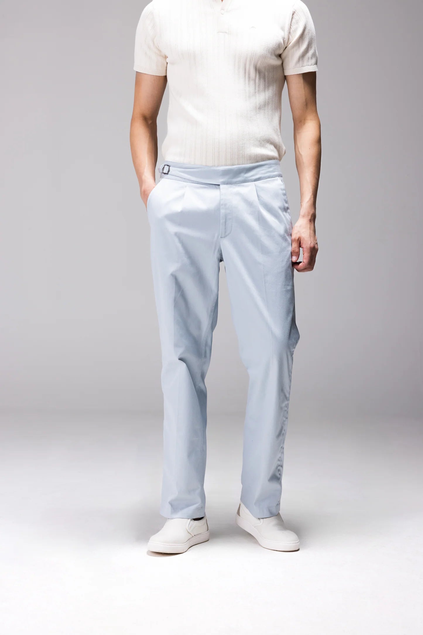 Silas Trouser-powder blue