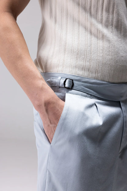 Silas Trouser-powder blue