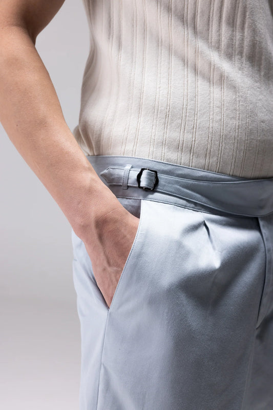 Silas Trouser-powder blue